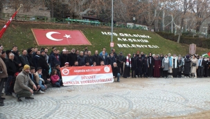 SARIKAMIŞ ŞEHİTLERİ ANISINA ANMA YÜRÜYÜŞÜ DÜZENLENDİ. 