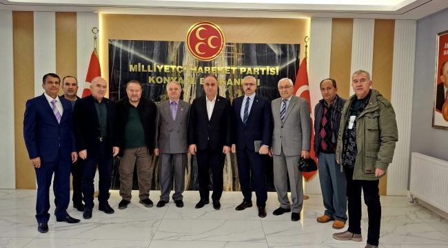 TEMAD KONYA'DAN BAŞKAN KARAARSLAN'A ZİYARET
