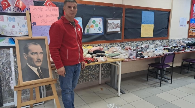 TÜRK KIZILAY AKŞEHİR YARDIM FAALİYETLERİNE DEVAM EDİYOR