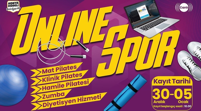 TÜRKİYE'NİN EN KAPSAMLI "ONLİNE SPOR" EĞİTİMİNDE KAYITLAR BAŞLADI 
