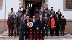 VALİ AKIN'DAN BAŞKAN KÖKSAL'A ZİYARET 