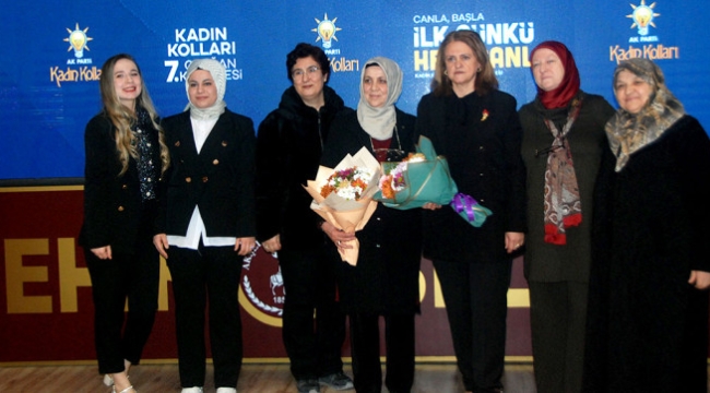 AK Parti Akşehir Kadın Kollarında Adalet Çavdar Dönemi 