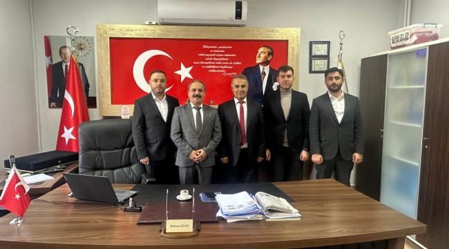 AK PARTİ YUNAK'DAN İŞCAN'A ZİYARET