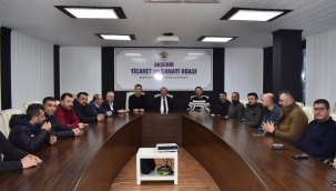 BAŞKAN KÖKSAL'DAN TİCARET VE SANAYİ ODASI'NA ZİYARET 