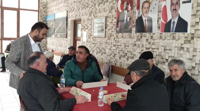 Başkan Meşe'den Kıraathane Ziyareti 
