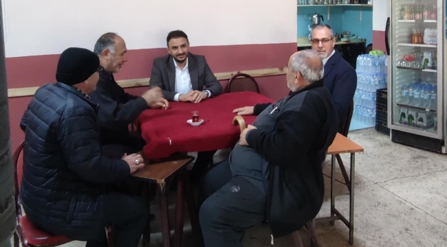 BAŞKAN MEŞE MAHALLE ZİYARETLERİNE DEVAM EDİYOR 