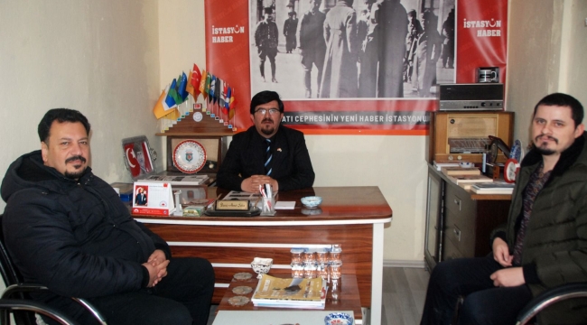 ÇALIŞAN GAZETECİLER GÜNÜ'NDE İSTASYON HABER'E  ZİYARETLER 