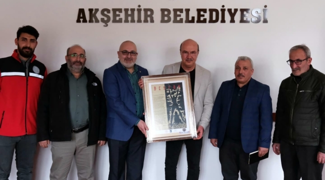 CAN-İLİM-DER'DEN BAŞKAN KÖKSAL'AZİYARET