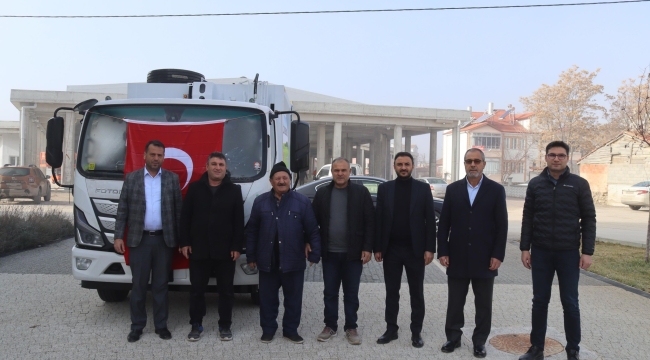 ÇELTİK BELEDİYESİ'NİN  İŞ MAKİNESİ FİLOSUNA BİR YENİSİ DAHA EKLENDİ.  