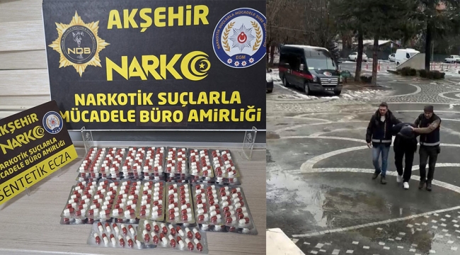 Durdurulan Otobüste Uyuşturucu Hap Yakalandı