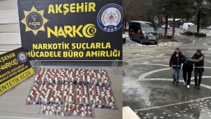 Durdurulan Otobüste Uyuşturucu Hap Yakalandı