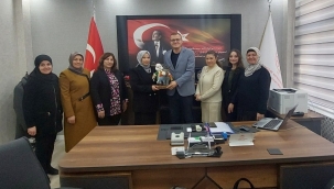 HANIMELİ KOOPERATİFİ'NDEN MÜDÜR KAHRAMAN'A ZİYARET 