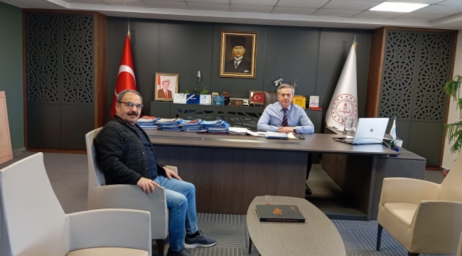 İŞCAN'DAN İL MÜDÜRÜ YİĞİT'E ZİYARET