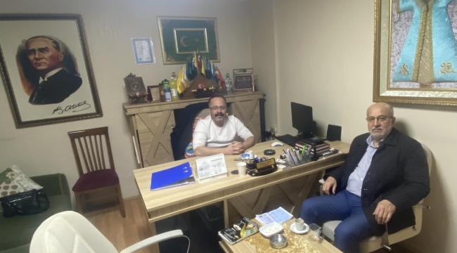 KARAÇOR'DAN MEHMET UĞUR'A ZİYARET 