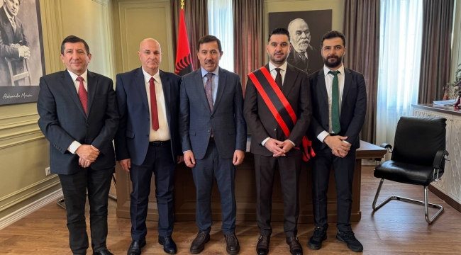 KAVAJË BELEDİYESİ İLE KARATAY BELEDİYESİ ARASINDA İŞBİRLİĞİ PROTOKOLÜ İMZALANDI