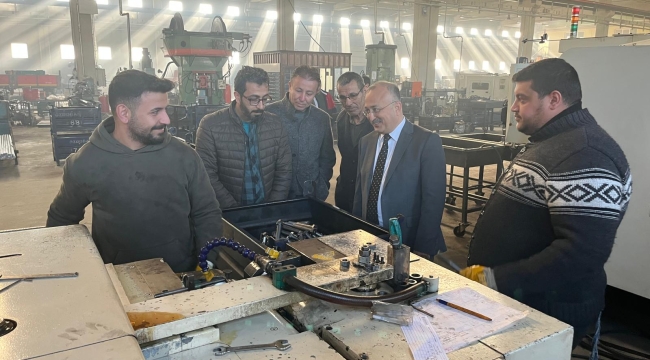 KAYMAKAM ÖZEL'DEN ÖZDOĞAN OTOMOTİV'E ZİYARET 