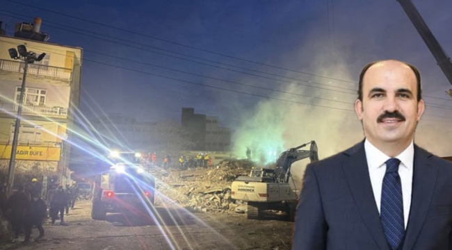 Konya Büyükşehir Belediye Başkanı Altay'dan çöken binayla ilgili açıklama  