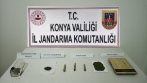 Konya Jandarma'dan 2 ilçede zehir tacirlerine darbe!
