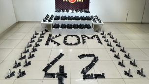 Konya polisinden kaçak silah operasyonu: 2 tutuklama