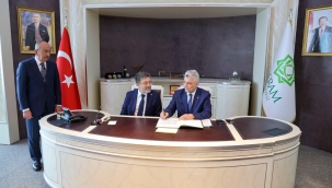 MERAM İKİ BAKANI BİRDEN AĞIRLADI 