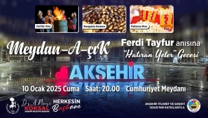 MEYDAN-A-ÇIK ETKİNLİKLERİ 'HATIRAN YETER' İLE BAŞLIYOR