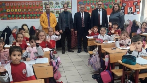MÜDÜR TOPALOĞLU OKUL ZİYARETLERİNE DEVAM EDİYOR 