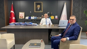 TOPALOĞLU'DAN İL MİLLİ EĞİTİM MÜDÜRÜ YİĞİT'E ZİYARET 