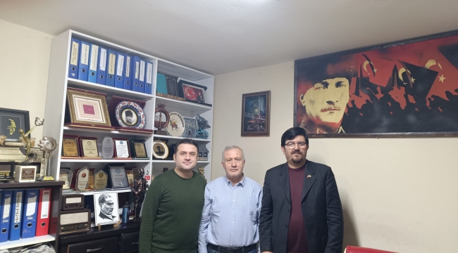 TURAN ELÇİLERİ'NDEN BAŞKAN ŞAHİN'E ZİYARET 