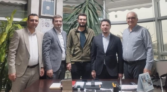 VEKİL ÖZBOYACI'DAN METKAR İNŞAAT'A ZİYARET 