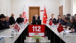 112 Acil Çağrı Hizmetleri İl Koordinasyon Komisyonu Toplantısı Gerçekleştirildi 