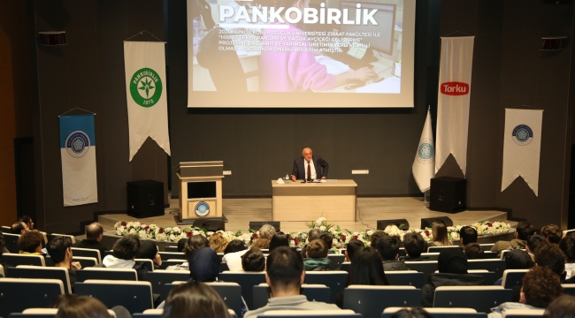 BAŞKAN ERKOYUNCU NEÜ'DE MÜHENDİSLİK FAKÜLTESİ ÖĞRENCİLERİYLE BULUŞTU
