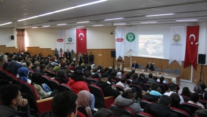 BAŞKAN ERKOYUNCU SELÇUK ÜNİVERSİTESİ ZİRAAT FAKÜLTESİ ÖĞRENCİLERİYLE BULUŞTU 