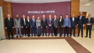 BAŞKAN PEKYATIRMACI'YA ÇİNLİ İŞ ADAMLARINDAN ZİYARET 