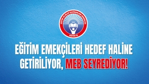 EĞİTİM EMEKÇİLERİ HEDEF HALİNE GETİRİLİYOR, MEB SEYREDİYOR! 