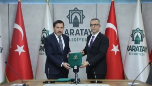 KARATAY BELEDİYESİ İLE YUNUS EMRE ENSTİTÜSÜ ARASINDA İŞ BİRLİĞİ PROTOKOLÜ İMZALANDI 