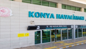 KONYA'DA OCAK AYINDA 79 BİNİ AŞKIN KİŞİ UÇTU 