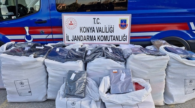 Konya Jandarma'dan 5 milyon liralık operasyon! 