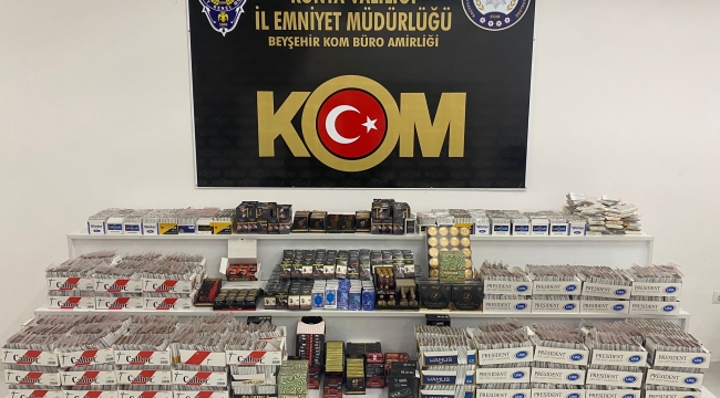 Konya polisinden kaçakçılara geçit yok: 41 şüpheliye adli işlem yapıldı!