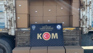 Konya polisinden kaçakçılık operasyonunda 7 Milyon TL'lik Kaçakçılık Önlendi! 