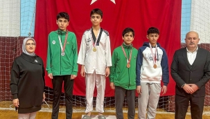 MERAM'IN YILDIZLARINDAN ALTI MADALYA BİRDEN 