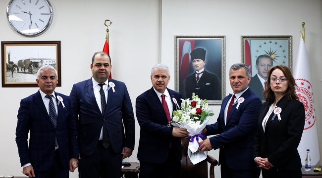 Vali Akın'a "Vergi Haftası" Ziyareti