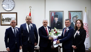 Vali Akın'a "Vergi Haftası" Ziyareti