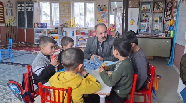 Yunak'ta Maarif Modeli Kapsamında Okul Ziyaretleri 