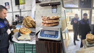 AKŞEHİR BELEDİYESİ ZABITA EKİPLERİNDEN FIRINLARA RAMAZAN DENETİMİ 