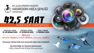 AKŞEHİR'DE 42,5 SAATLİK SİNEMA MARATONU BAŞLIYOR! 