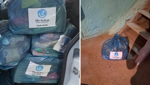 Akşehir Ülkü Ocakları'ndan Ramazan Ayında Yardım Kolisi Dağıtımı 