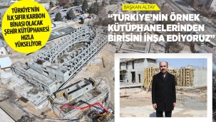BAŞKAN ALTAY: "TÜRKİYE'NİN ÖRNEK KÜTÜPHANELERİNDEN BİRİSİNİ KONYA'DA İNŞA EDİYORUZ" 