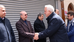 BAŞKANLAR MUSALLA BAĞLARI MAHALLESİ'NDE VATANDAŞLARLA BULUŞTU