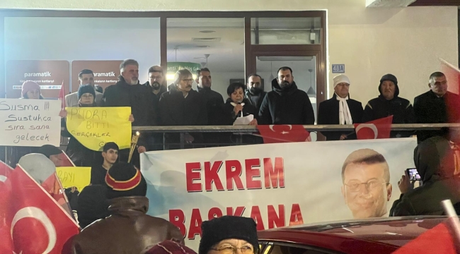 CHP Akşehir İlçe Başkanlığı'ndan Ekrem İmamoğlu'na Destek Yürüyüşü 