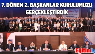 Eğitim-İş 7.⁠ ⁠Dönem 2. Başkanlar Kurulunu Gerçekleştirdi 